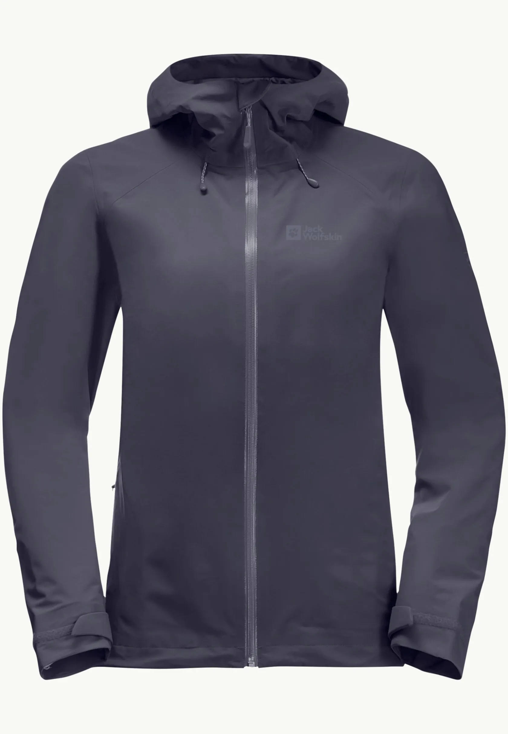 Jack Wolfskin Randonnée|Vestes Intermédiaires-Highest Peak Jacket W Graphite