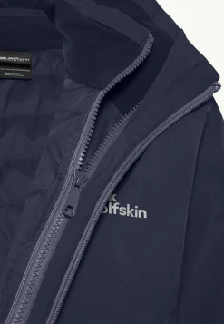 Jack Wolfskin Vestes D'Hiver|Vestes 3-En-1-Hunberg 3in1 Jkt W