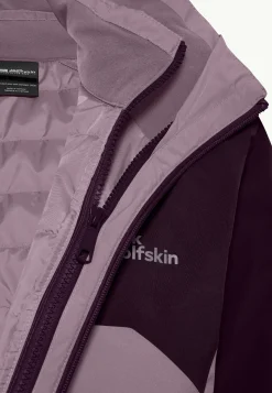 Jack Wolfskin Vestes D'Hiver|Vestes 3-En-1-Hunberg 3in1 Jkt W