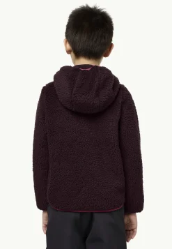 Jack Wolfskin Vestes Intermédiaires|Polaire-Ice Curl Hood Jacket K