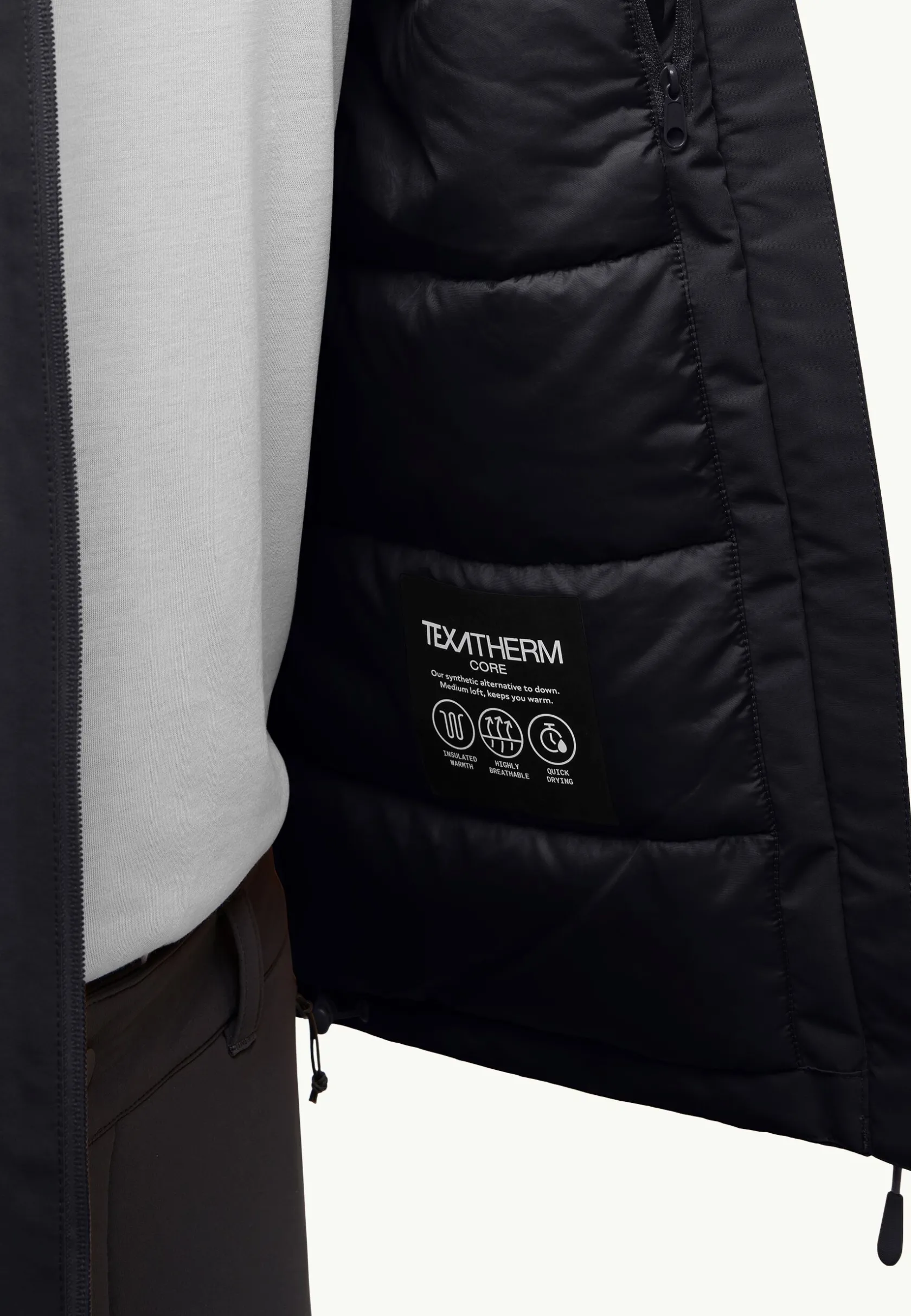 Jack Wolfskin Vestes Intermédiaires|Vestes D'Hiver-Jasper Ins Jkt M