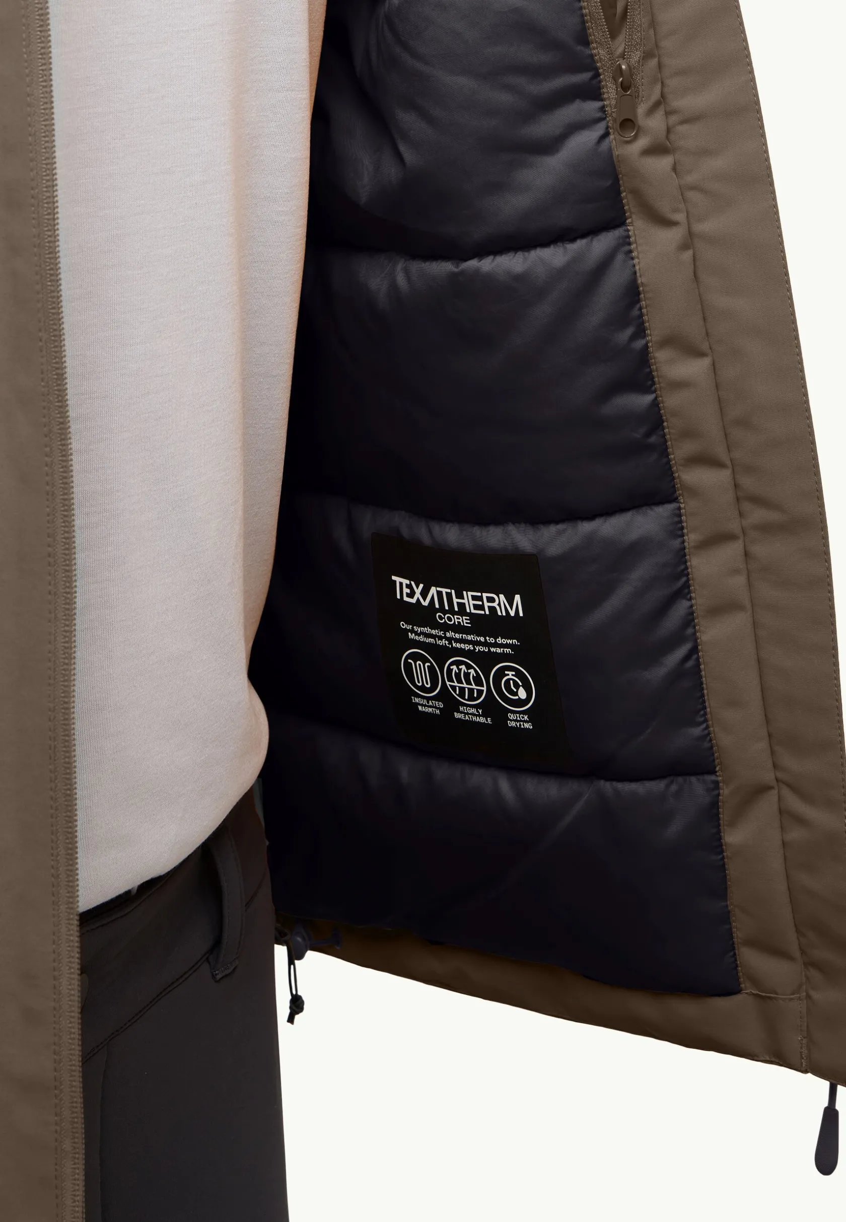 Jack Wolfskin Vestes Intermédiaires|Vestes D'Hiver-Jasper Ins Jkt M
