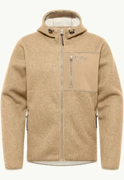 Jack Wolfskin Polaire|Vestes En Polaire-Kaminfeuer Hooded Jkt M