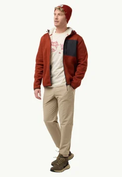 Jack Wolfskin Polaire|Vestes En Polaire-Kaminfeuer Hooded Jkt M