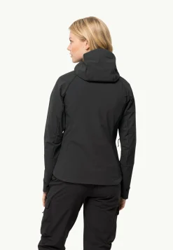 Jack Wolfskin Trekking|Vestes Coupe-Vent-Kammweg Jkt W black