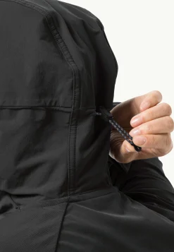 Jack Wolfskin Trekking|Vestes Coupe-Vent-Kammweg Jkt W black