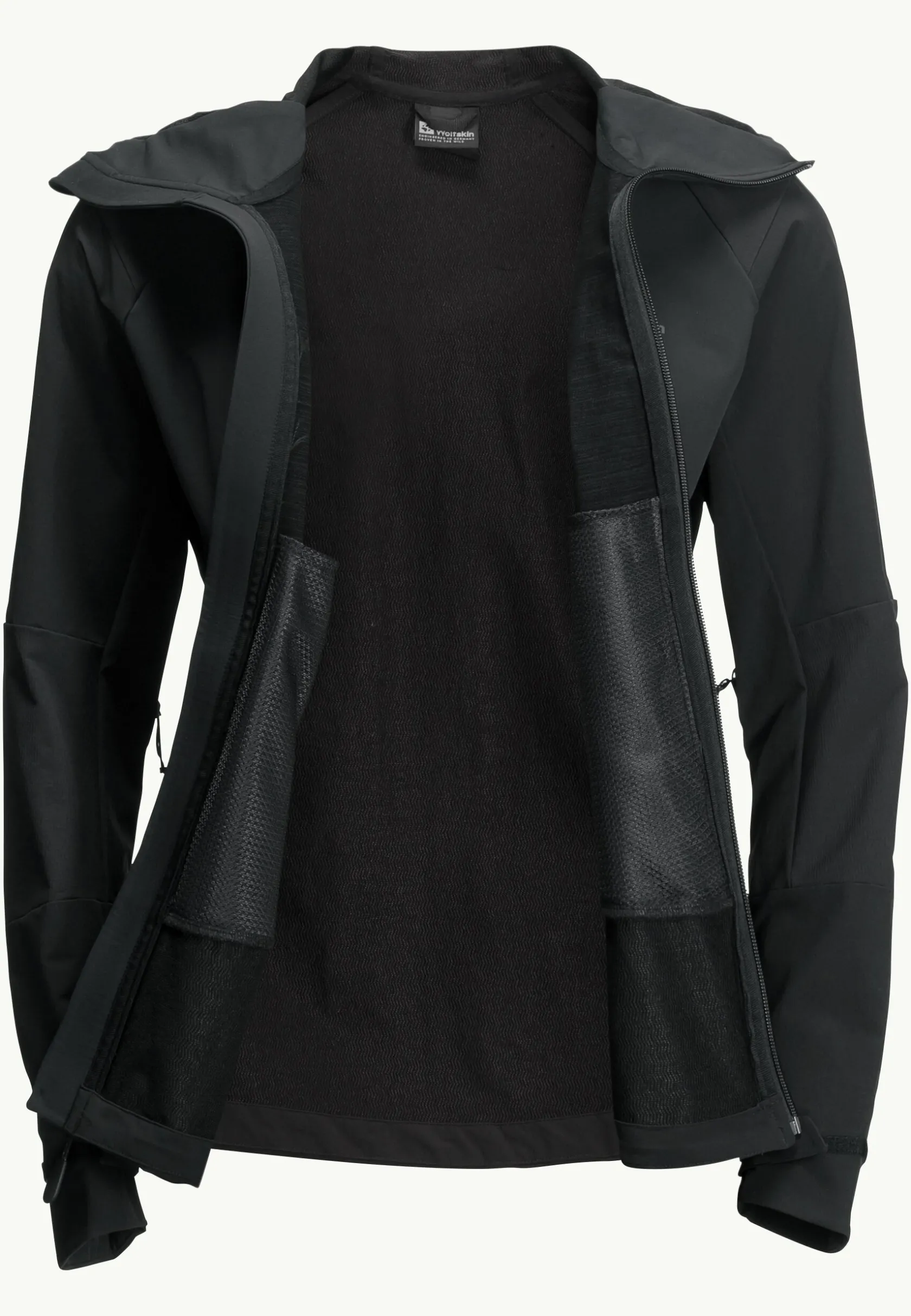 Jack Wolfskin Trekking|Vestes Coupe-Vent-Kammweg Jkt W black