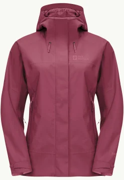 Jack Wolfskin Trekking|Vestes Intermédiaires-Kammweg 2l Jkt W