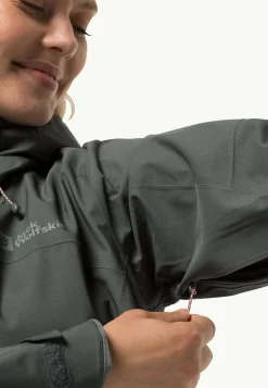 Jack Wolfskin Trekking|Vestes Intermédiaires-Kammweg 2l Jkt W