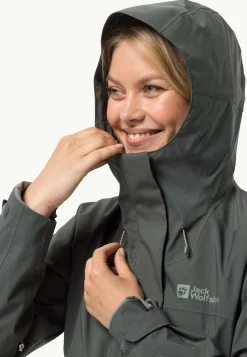 Jack Wolfskin Trekking|Vestes Intermédiaires-Kammweg 2l Jkt W