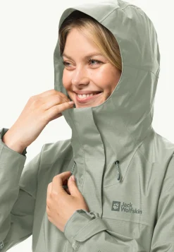Jack Wolfskin Trekking|Vestes Intermédiaires-Kammweg 2l Jkt W