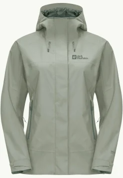 Jack Wolfskin Trekking|Vestes Intermédiaires-Kammweg 2l Jkt W