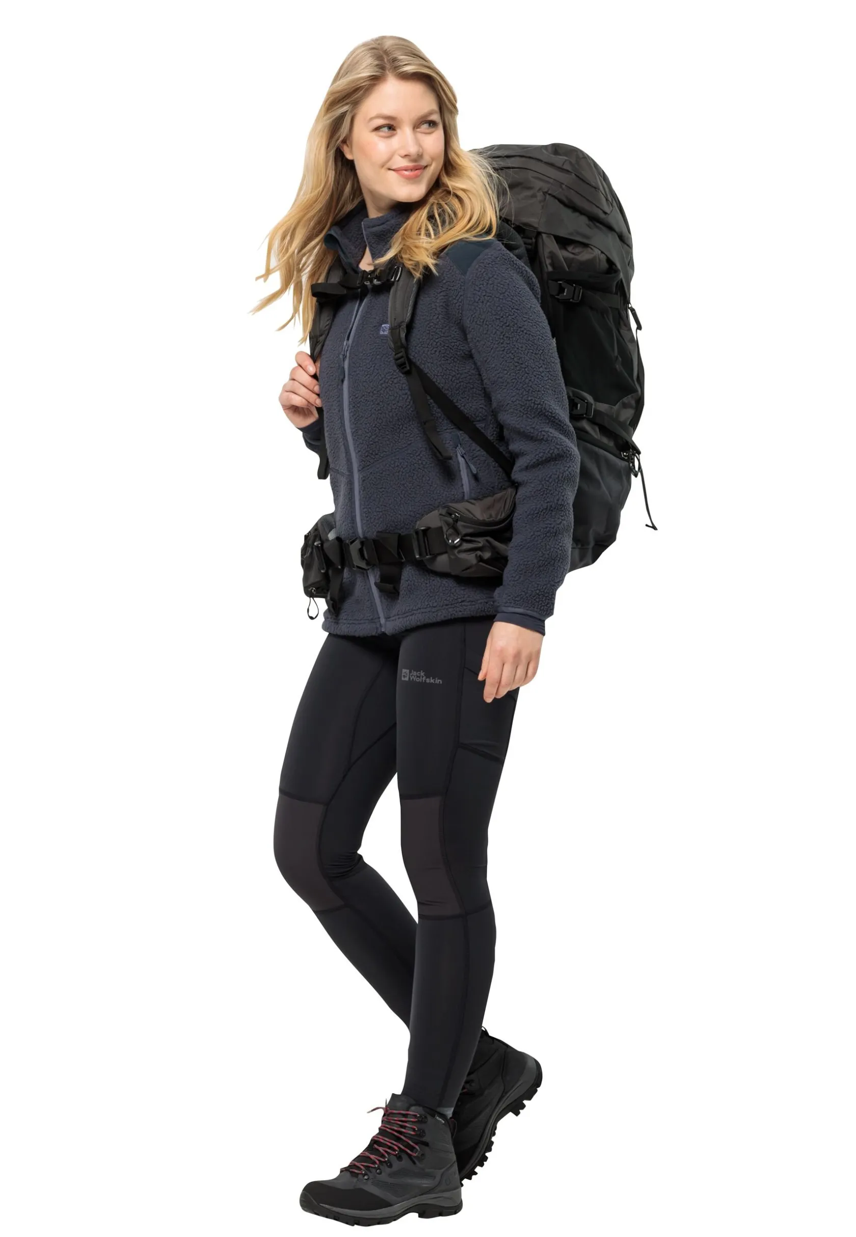 Jack Wolfskin Randonnée|Trekking-Kammweg Pile Fz W