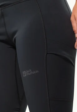 Jack Wolfskin Trekking|Leggings Et Collants-Kammweg Tights W black