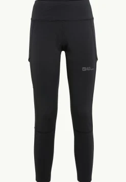 Jack Wolfskin Trekking|Leggings Et Collants-Kammweg Tights W black