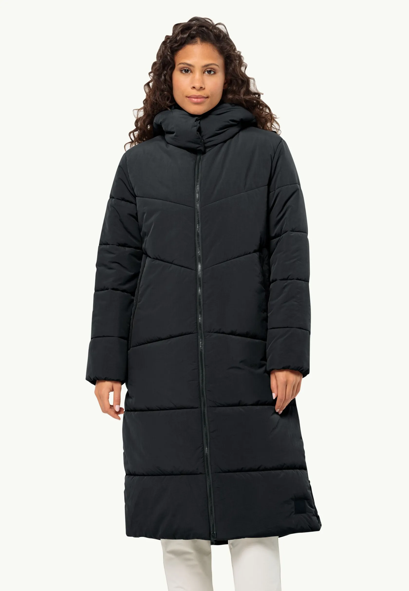 Jack Wolfskin Lifestyle|Vestes Intermédiaires-Karolinger Long Coat W