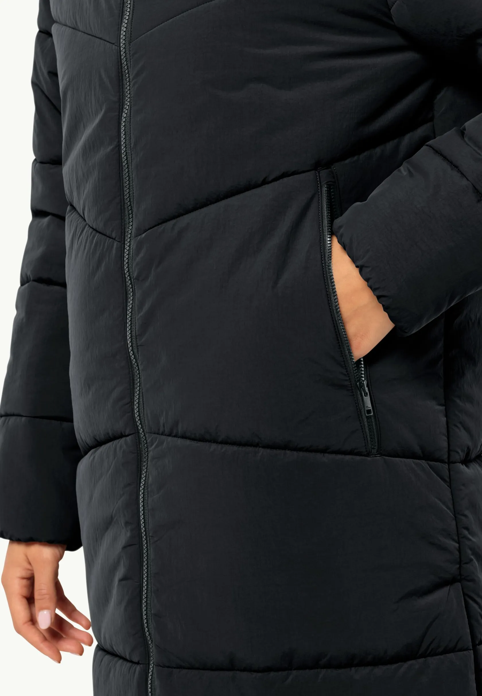 Jack Wolfskin Lifestyle|Vestes Intermédiaires-Karolinger Long Coat W
