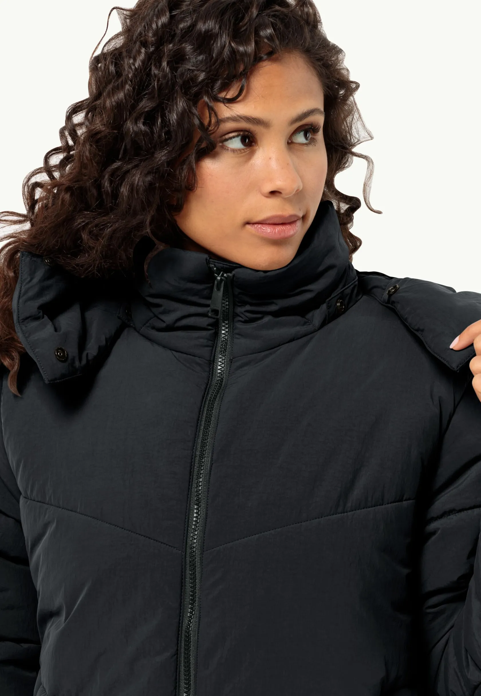 Jack Wolfskin Lifestyle|Vestes Intermédiaires-Karolinger Long Coat W