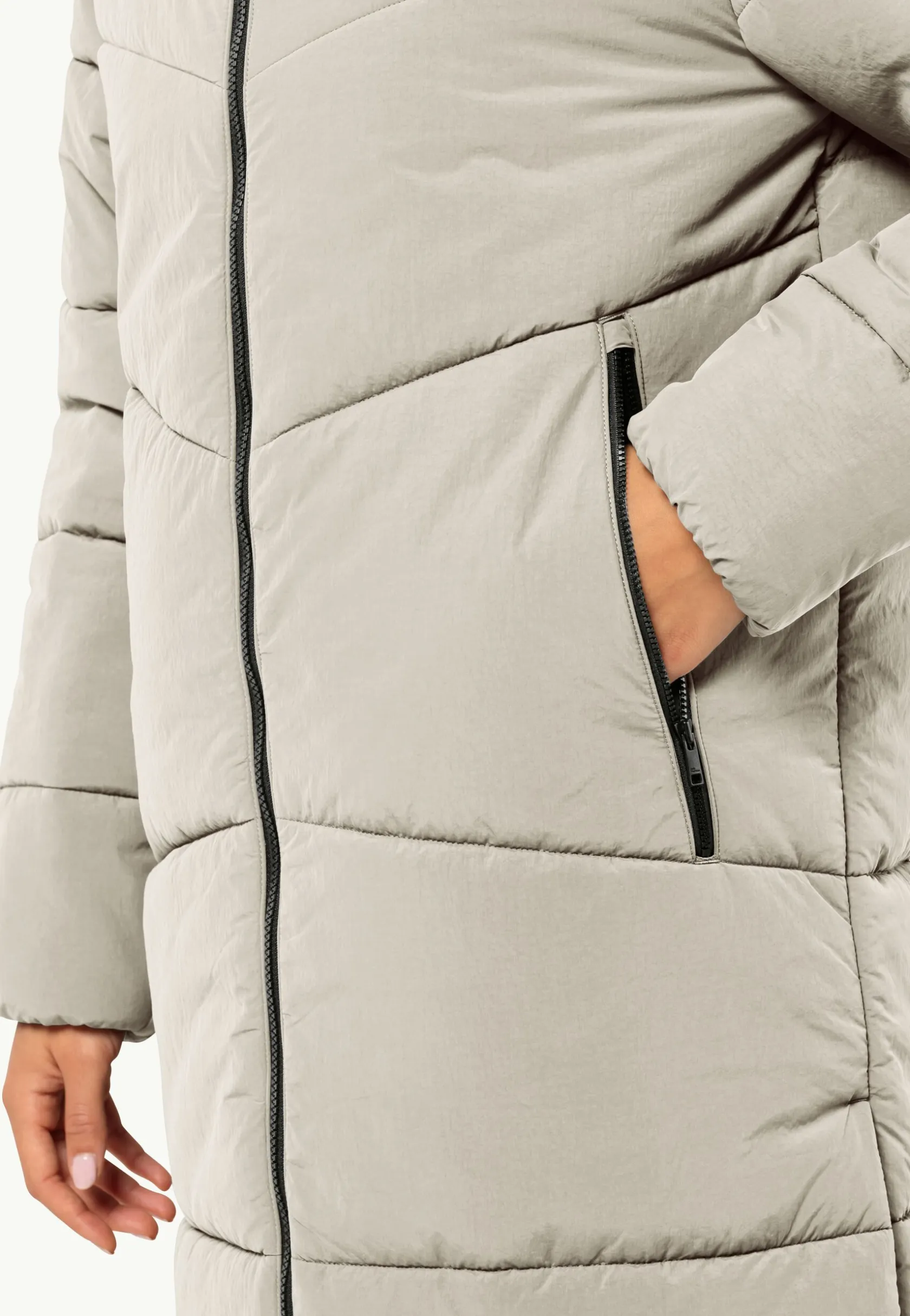 Jack Wolfskin Lifestyle|Vestes Intermédiaires-Karolinger Long Coat W