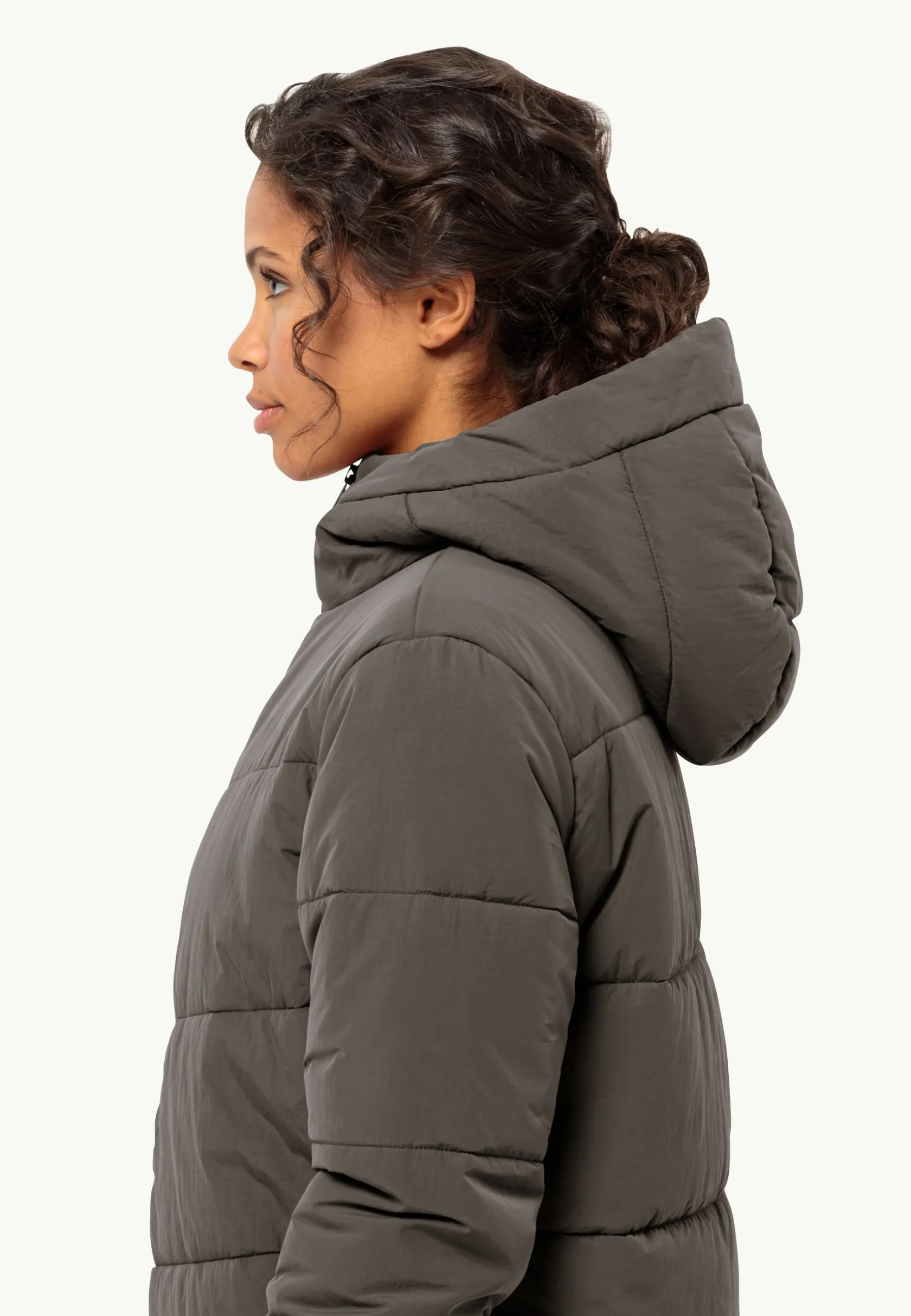 Jack Wolfskin Lifestyle|Vestes Intermédiaires-Karolinger Long Jkt W