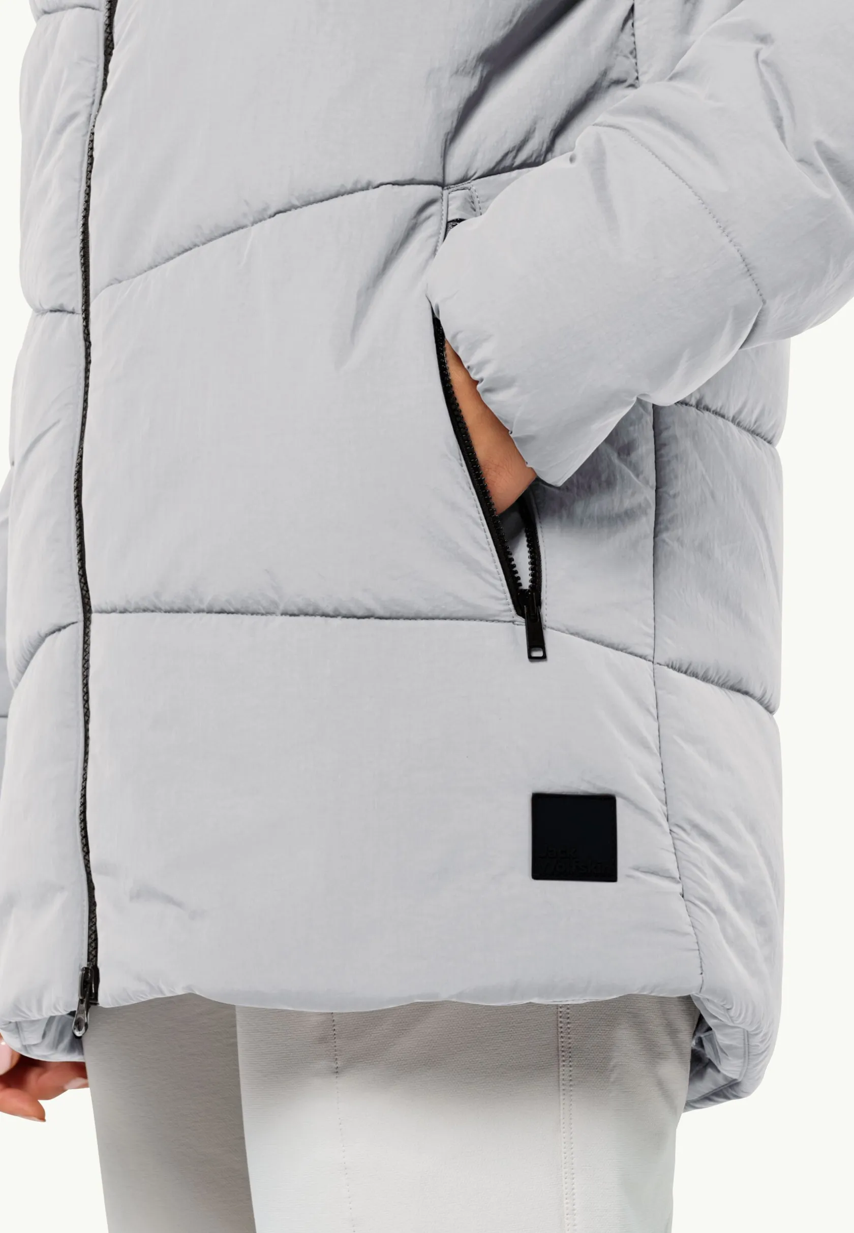 Jack Wolfskin Lifestyle|Vestes Intermédiaires-Karolinger Long Jkt W