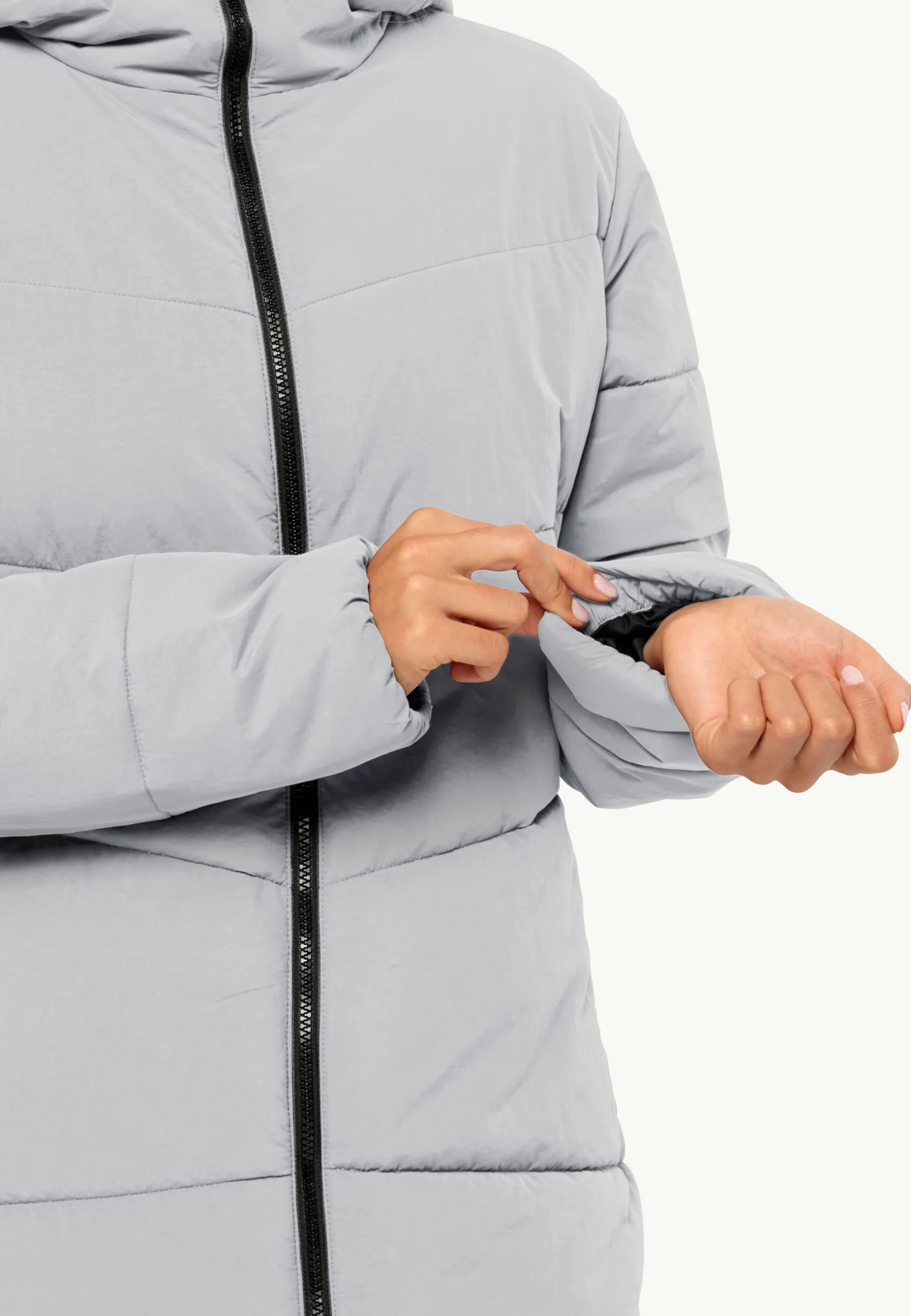 Jack Wolfskin Lifestyle|Vestes Intermédiaires-Karolinger Long Jkt W
