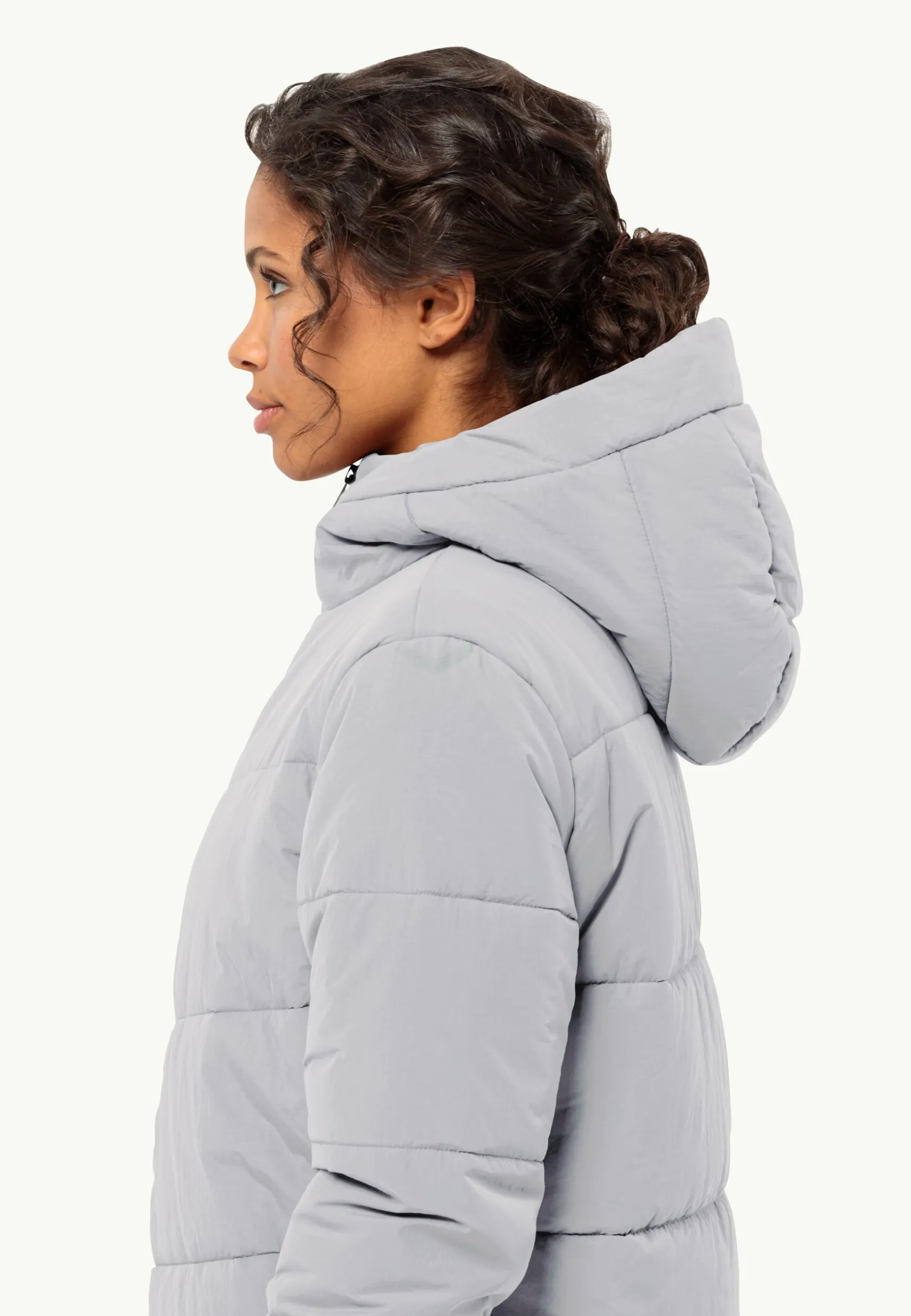 Jack Wolfskin Lifestyle|Vestes Intermédiaires-Karolinger Long Jkt W