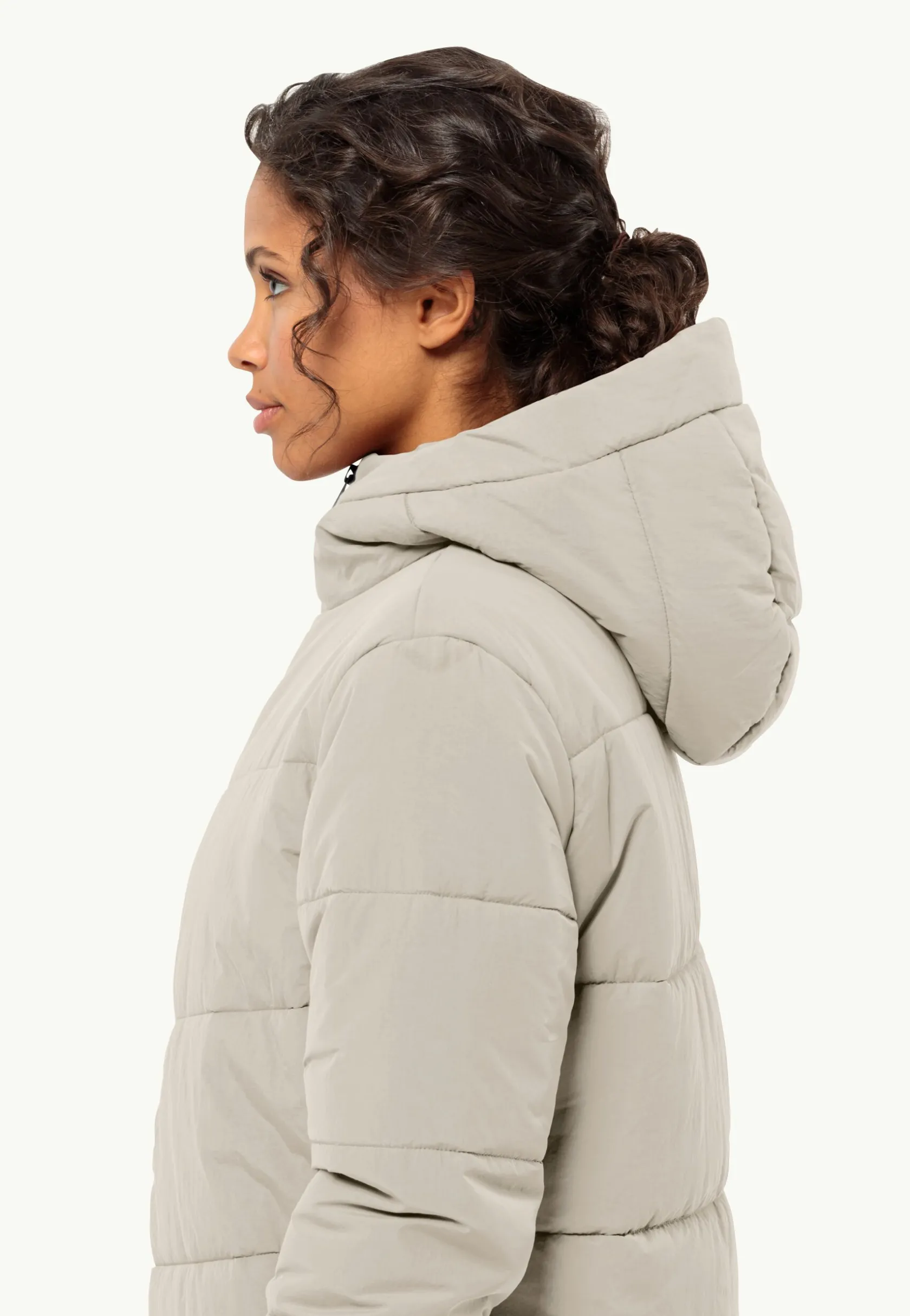 Jack Wolfskin Lifestyle|Vestes Intermédiaires-Karolinger Long Jkt W