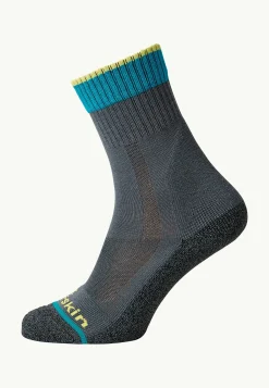 Jack Wolfskin Chaussettes|Chaussettes-Kids Hike Sock Cl C Dark Grey / Light Grey