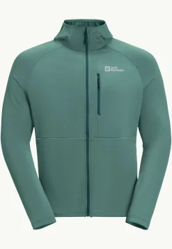 Jack Wolfskin Randonnée|Vestes Intermédiaires-Kolbenberg Hooded Fz M