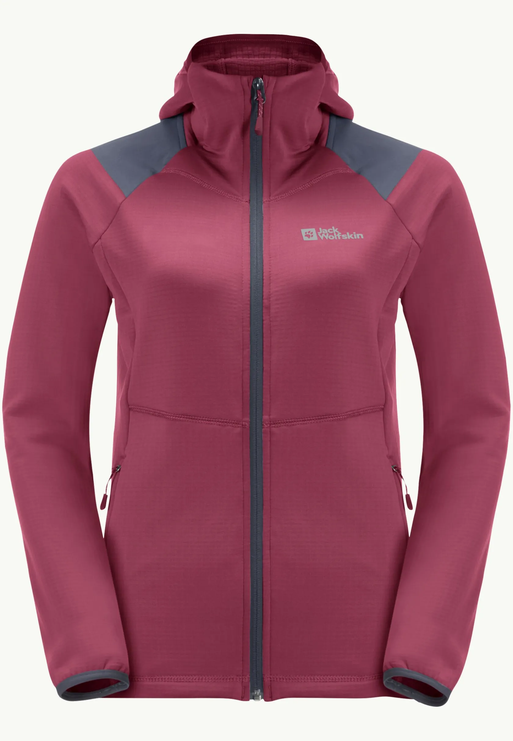 Jack Wolfskin Randonnée|Polaire-Kolbenberg Hooded Fz W