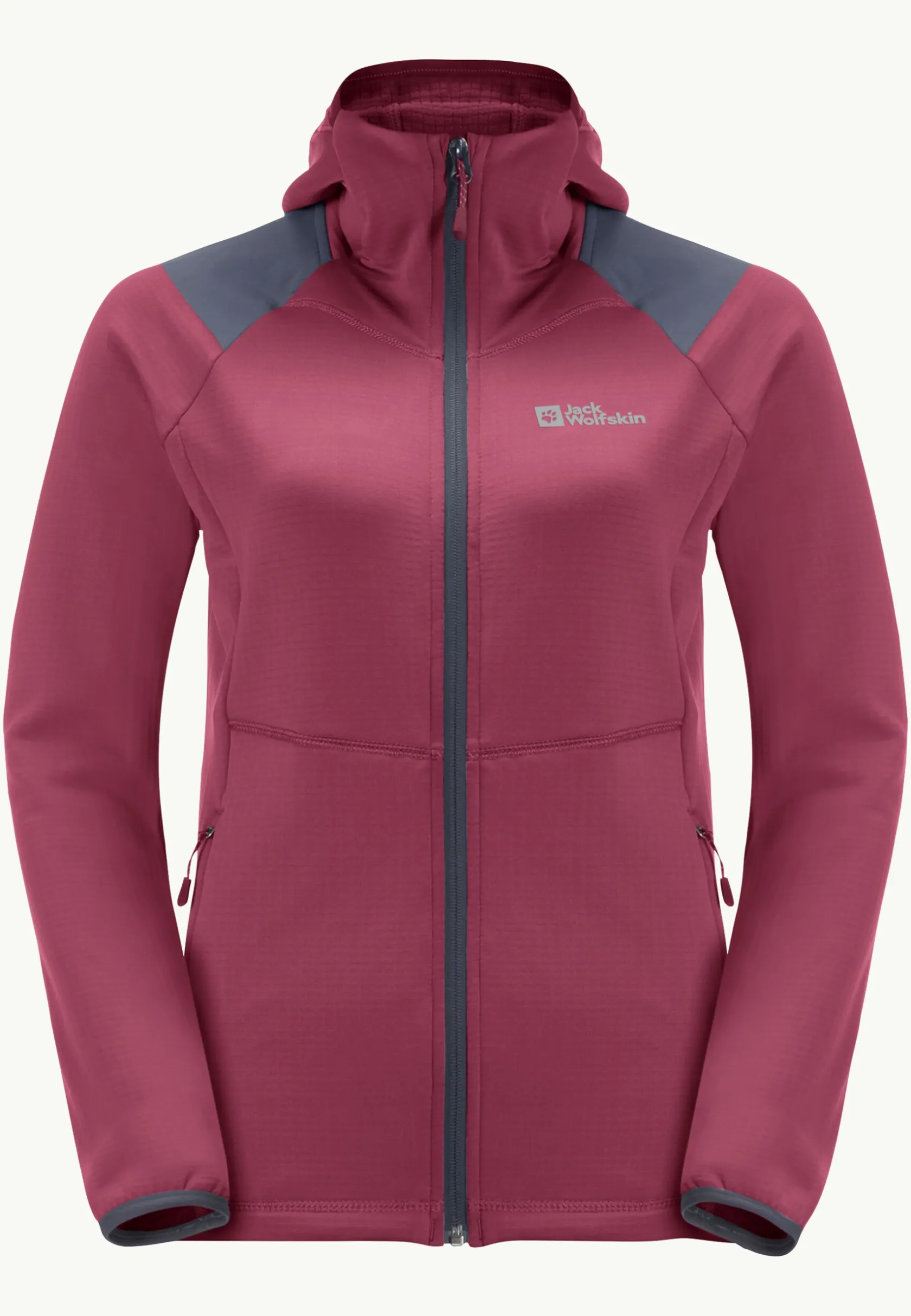 Jack Wolfskin Randonnée|Polaire-Kolbenberg Hooded Fz W