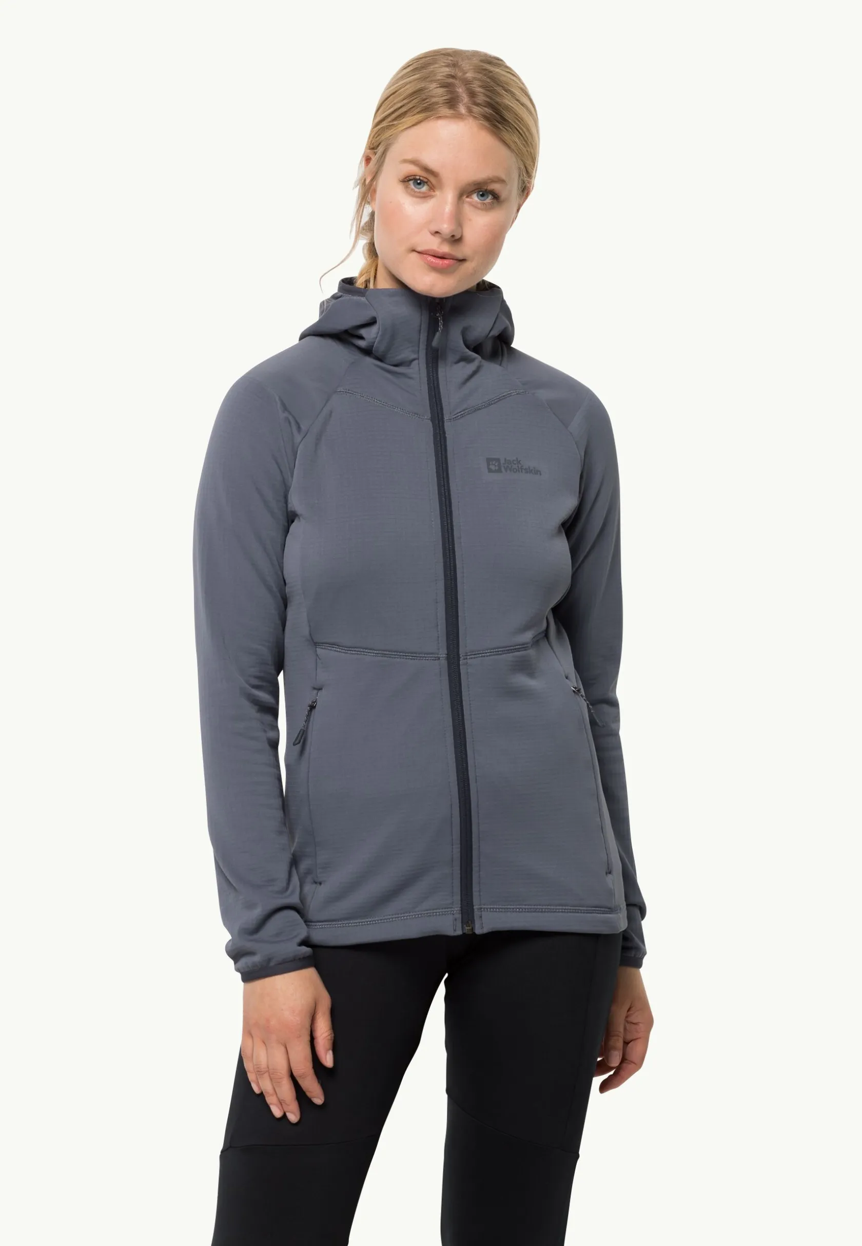 Jack Wolfskin Randonnée|Polaire-Kolbenberg Hooded Fz W