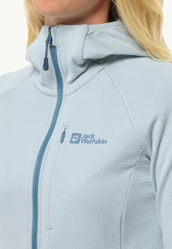 Jack Wolfskin Randonnée|Polaire-Kolbenberg Hooded Fz W