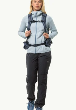 Jack Wolfskin Randonnée|Polaire-Kolbenberg Hooded Fz W
