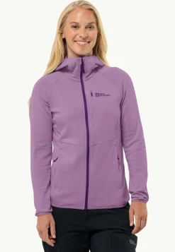 Jack Wolfskin Randonnée|Polaire-Kolbenberg Hooded Fz W