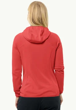 Jack Wolfskin Randonnée|Polaire-Kolbenberg Hooded Fz W