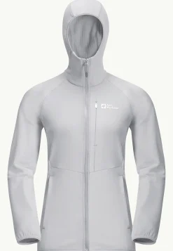 Jack Wolfskin Randonnée|Polaire-Kolbenberg Hooded Fz W