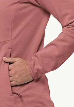 Jack Wolfskin Randonnée|Polaire-Kolbenberg Hooded Fz W