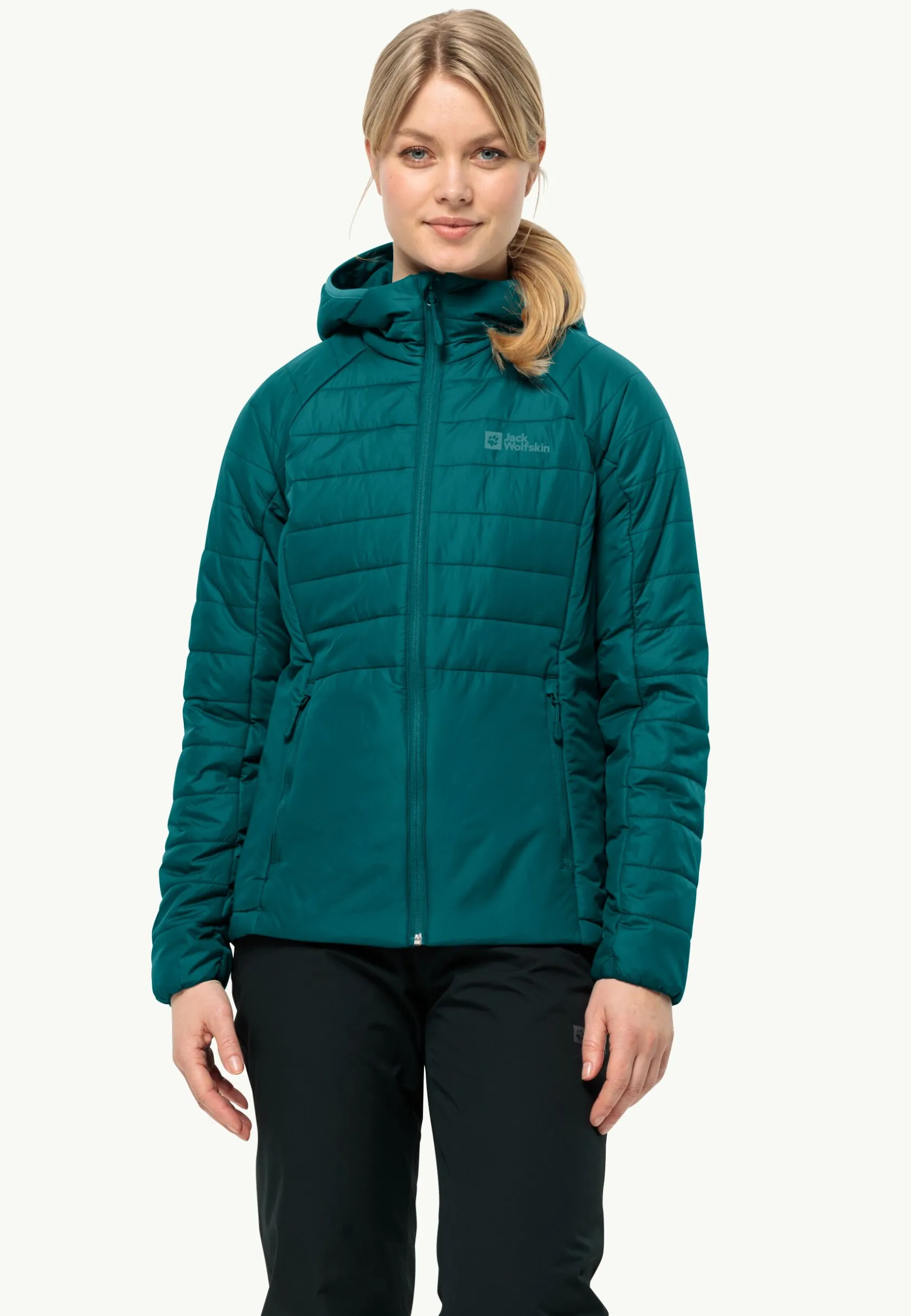 Jack Wolfskin Randonnée|Vestes Intermédiaires-Lapawa Ins Hoody W