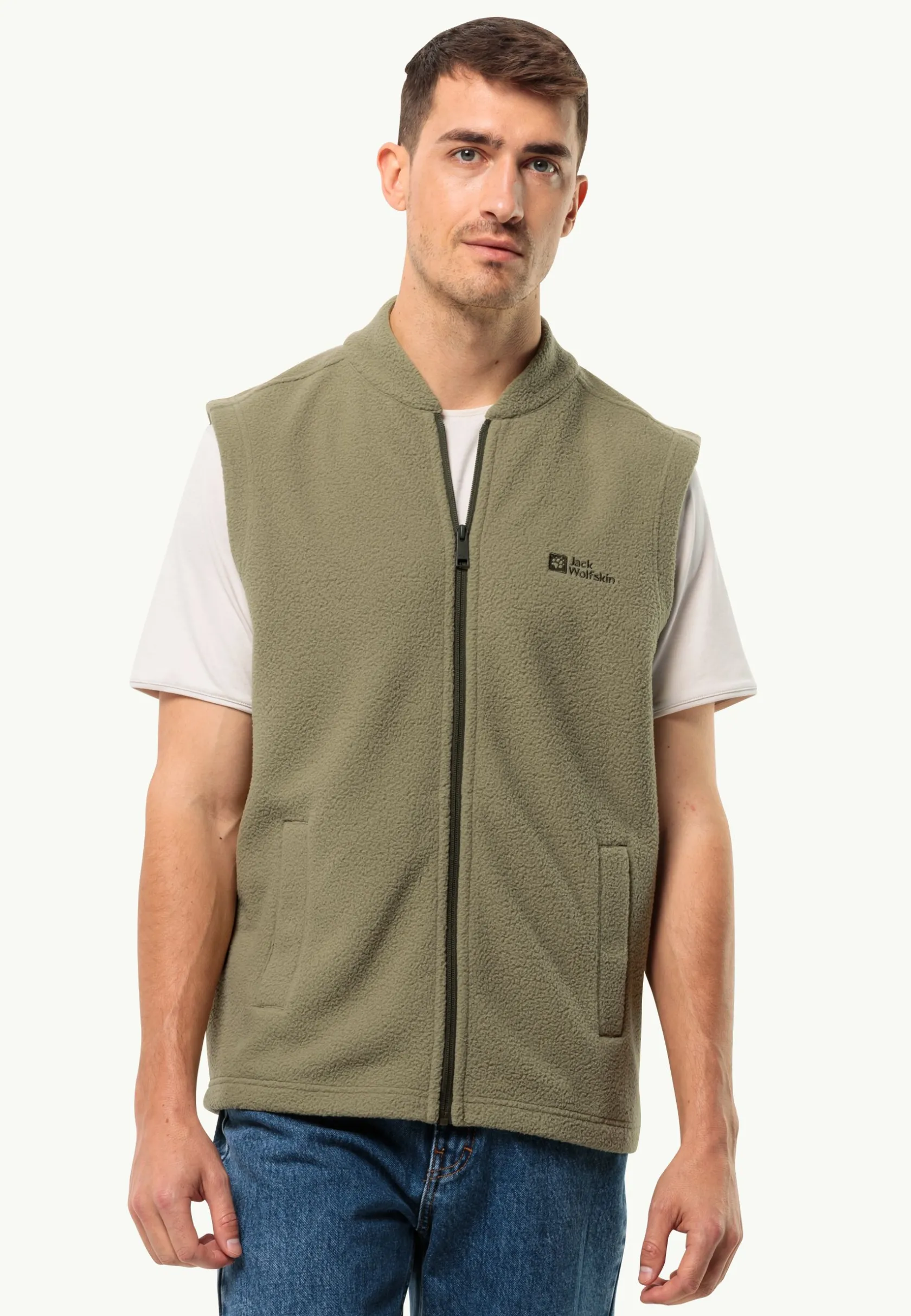Jack Wolfskin Lifestyle|Vestes Intermédiaires-Light Curl Vest M