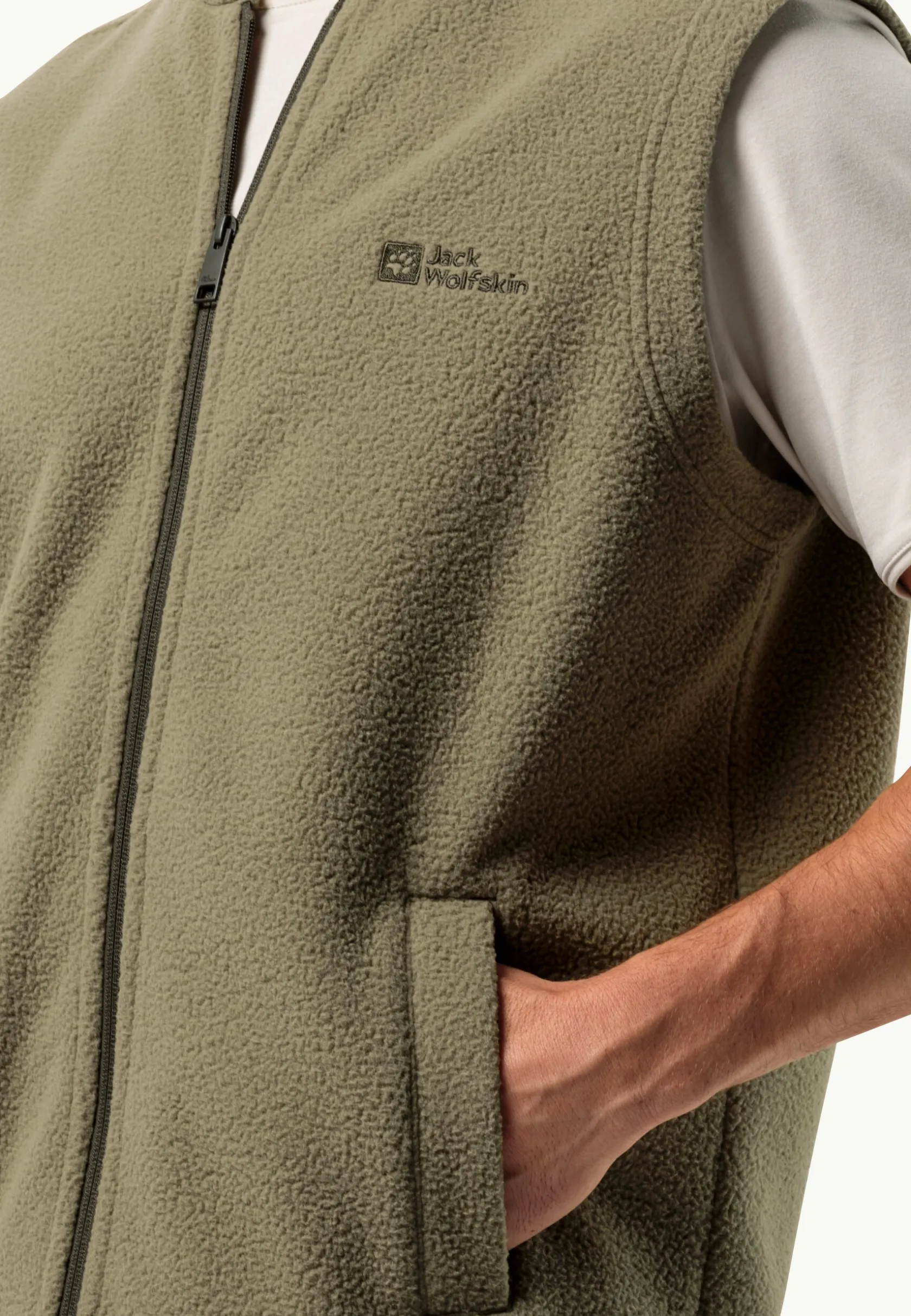 Jack Wolfskin Lifestyle|Vestes Intermédiaires-Light Curl Vest M