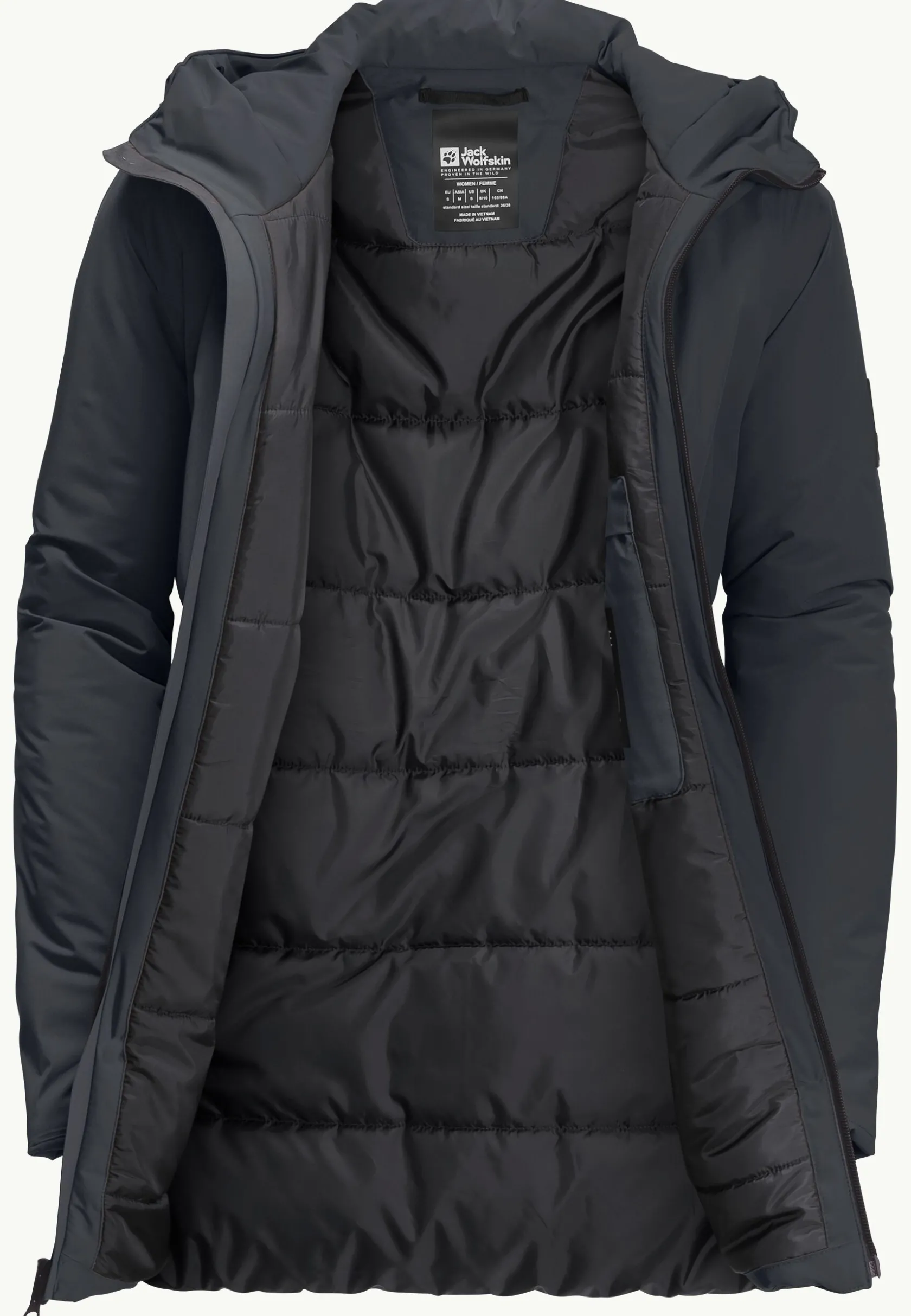 Jack Wolfskin Lifestyle|Vestes Intermédiaires-Luisenplatz Jkt W