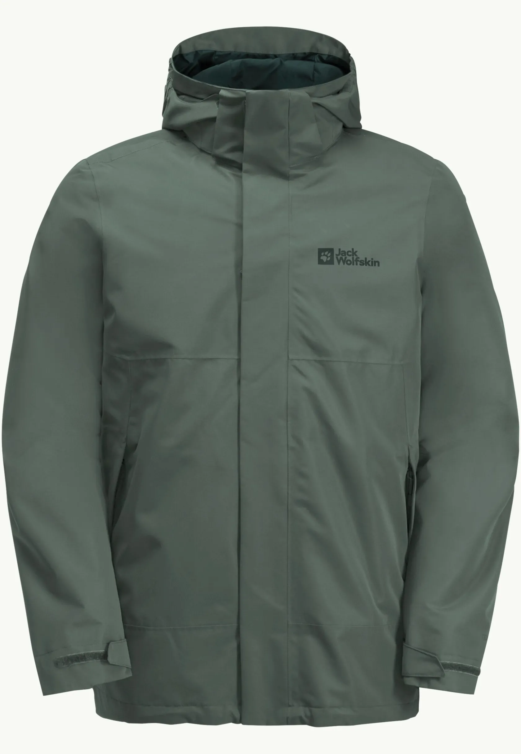 Jack Wolfskin Randonnée|Vestes Intermédiaires-Luntal 3in1 Jkt M