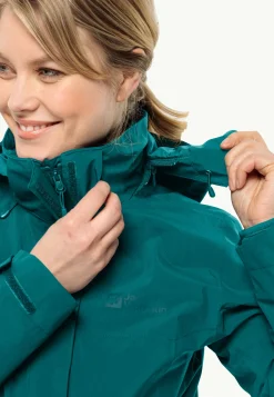 Jack Wolfskin Randonnée|Vestes Intermédiaires-Luntal 3in1 Jkt W