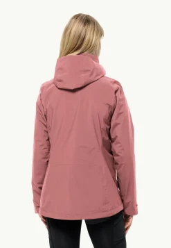 Jack Wolfskin Randonnée|Vestes Intermédiaires-Luntal 3in1 Jkt W