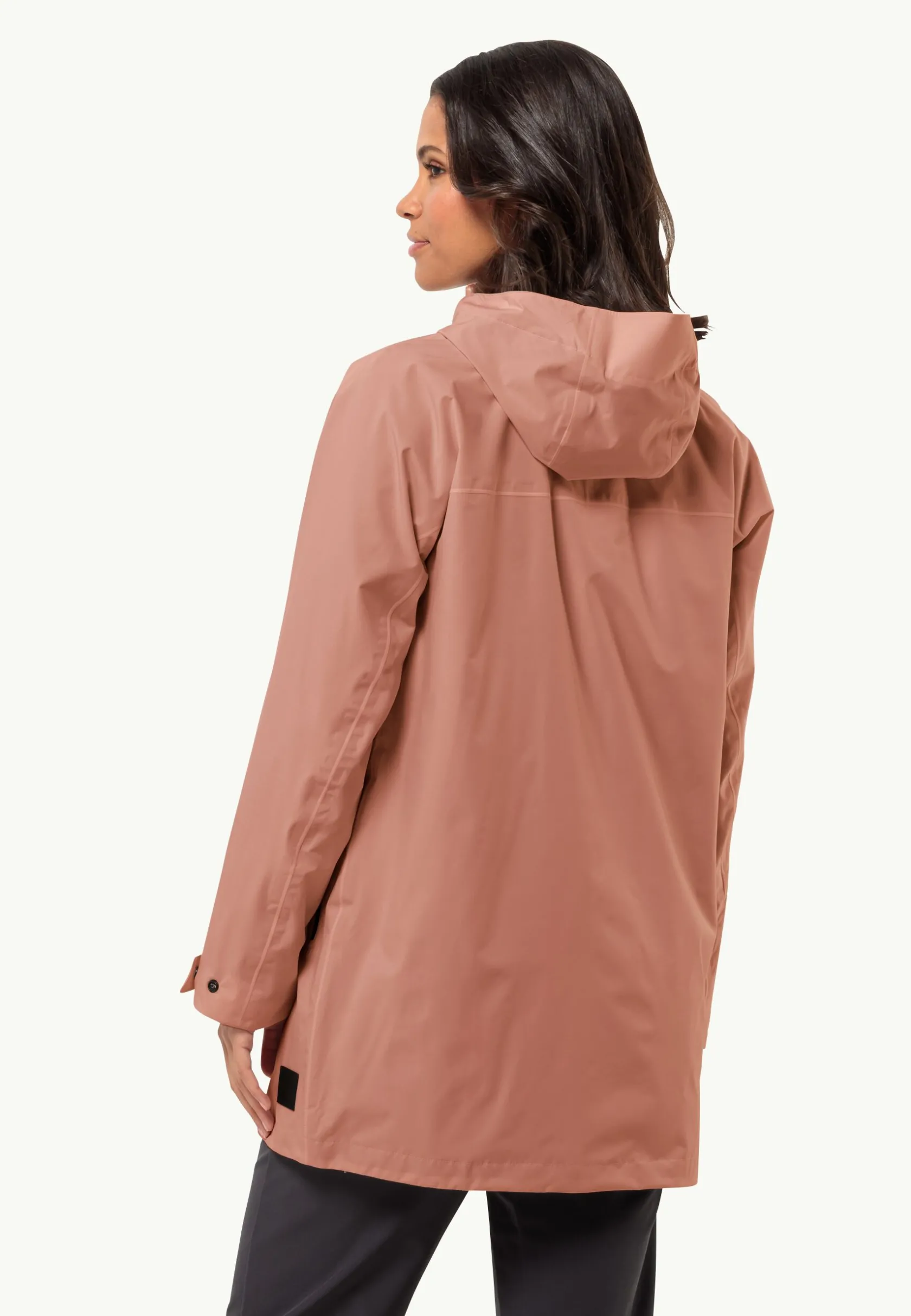 Jack Wolfskin Lifestyle|Vestes Intermédiaires-Mainkai Long Jkt W
