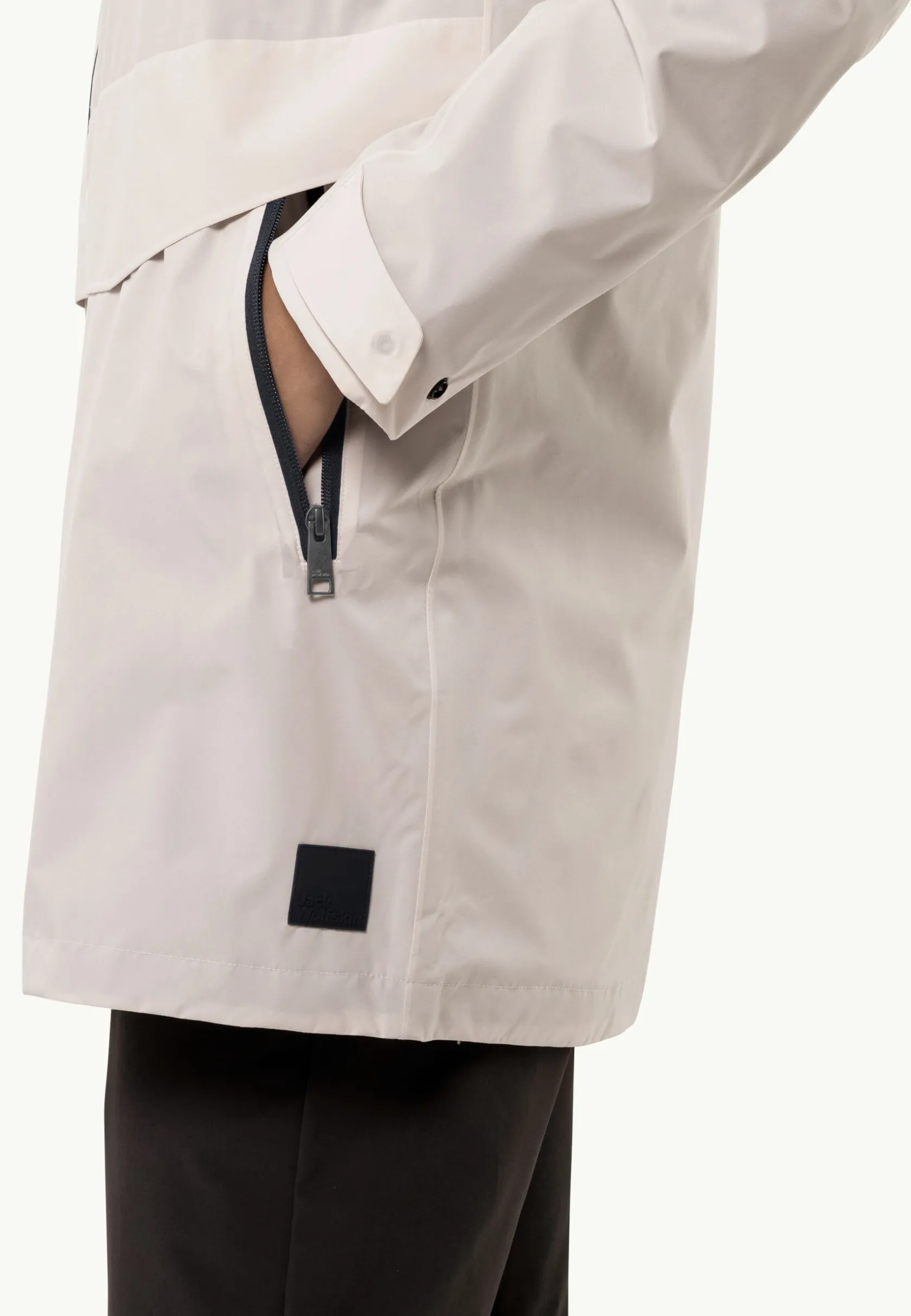 Jack Wolfskin Lifestyle|Vestes Intermédiaires-Mainkai Long Jkt W
