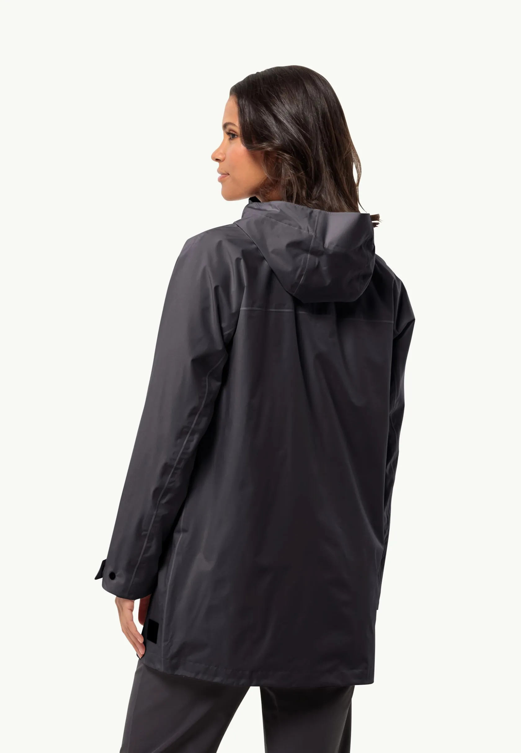 Jack Wolfskin Lifestyle|Vestes Intermédiaires-Mainkai Long Jkt W