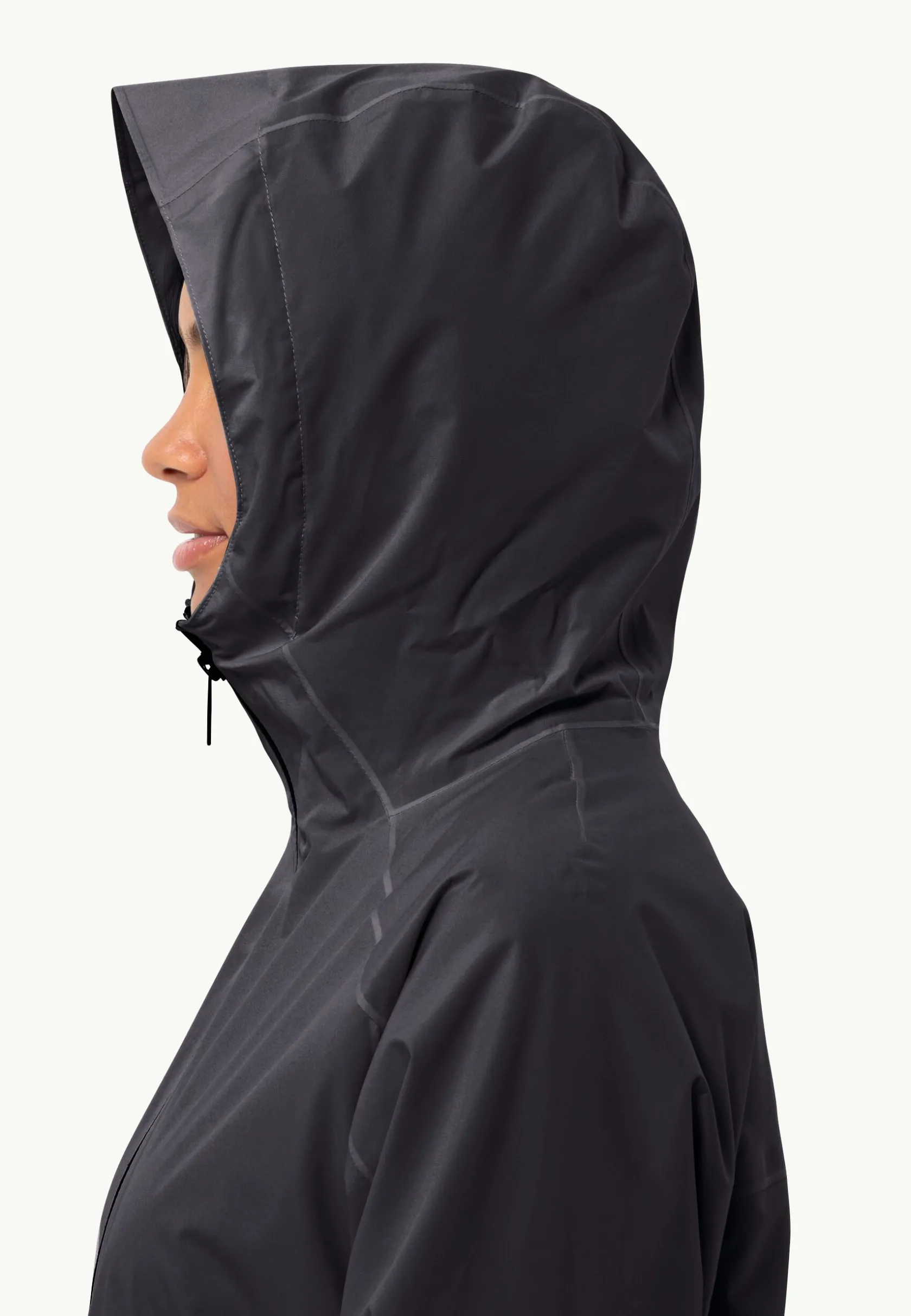 Jack Wolfskin Lifestyle|Vestes Intermédiaires-Mainkai Long Jkt W